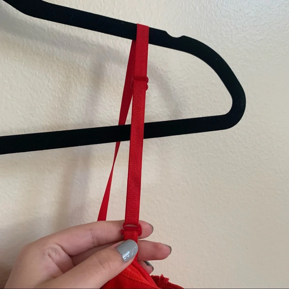 Blithe Red Romper - Picture 7 of 8